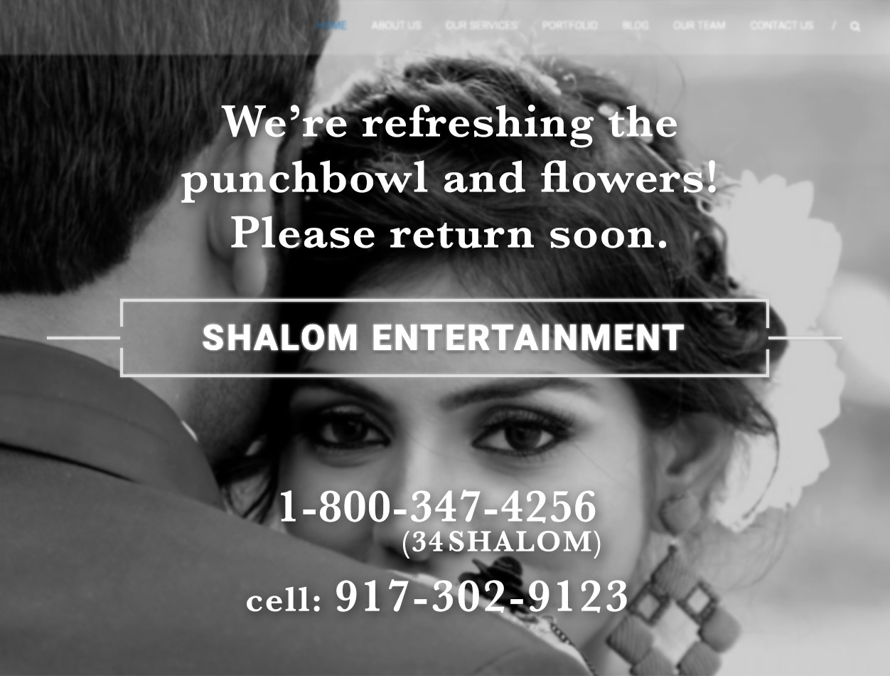 Shalom Entertainment New Website Coming Soon